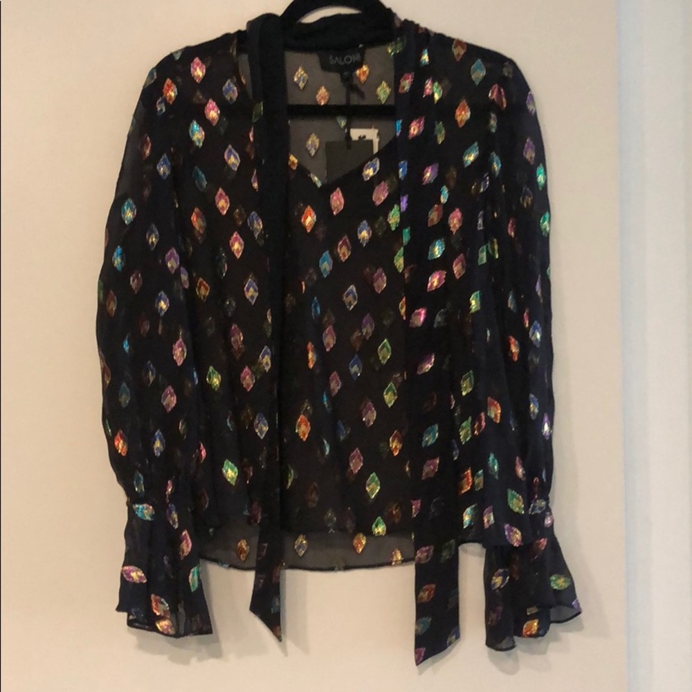 Saloni Silk Blouse